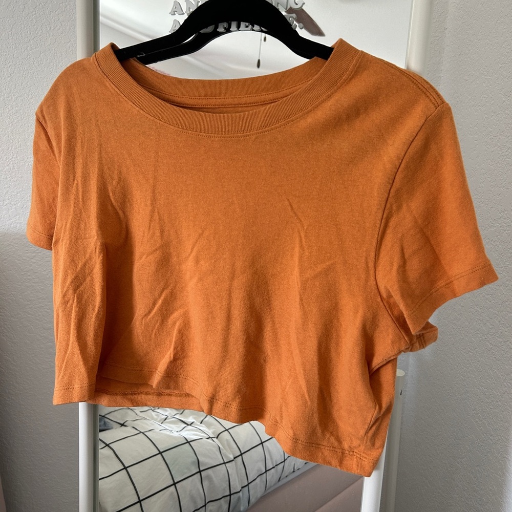 Urban Outfitters Crop Top Orange